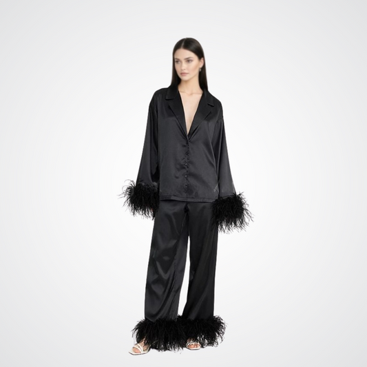 PYJAMA SATIN FEATHER