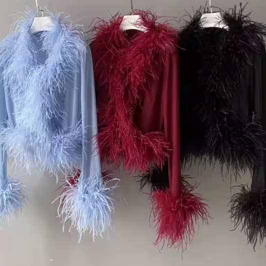 BLOUSE FEATHER