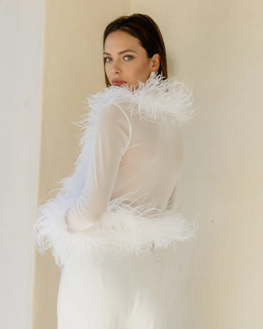 BLOUSE FEATHER